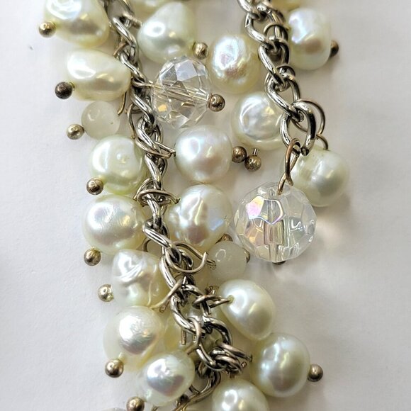 Long Pearl Earrings Statement Pearl Earrings - Picture 7 of 8